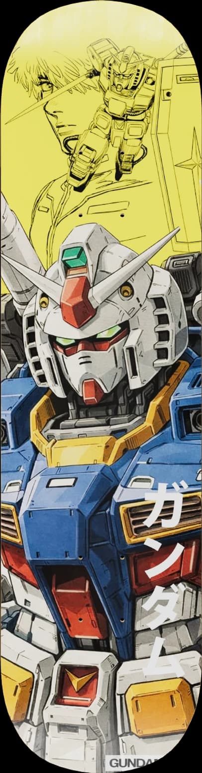 The RX-78 Gundam, hand-painted
